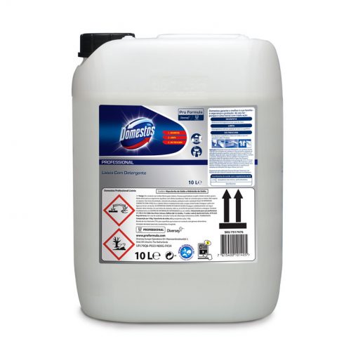 Lixívia com detergente Domestos PF 10L